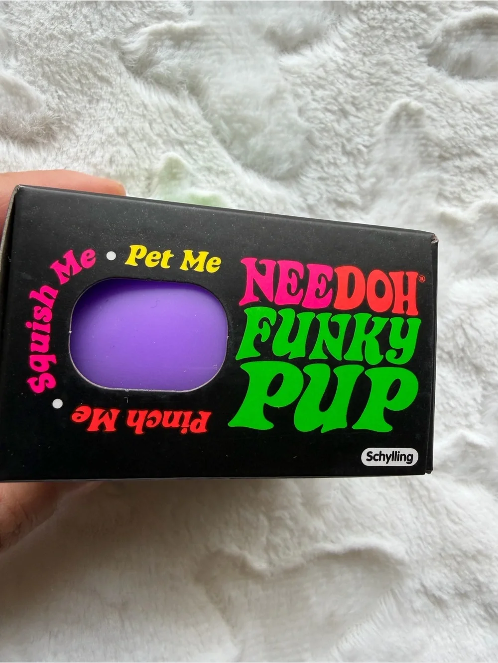 💜🐶 **NEW IN BOX! NEEDOH FUNKY PUP** PURPLE🐶💜 DOG